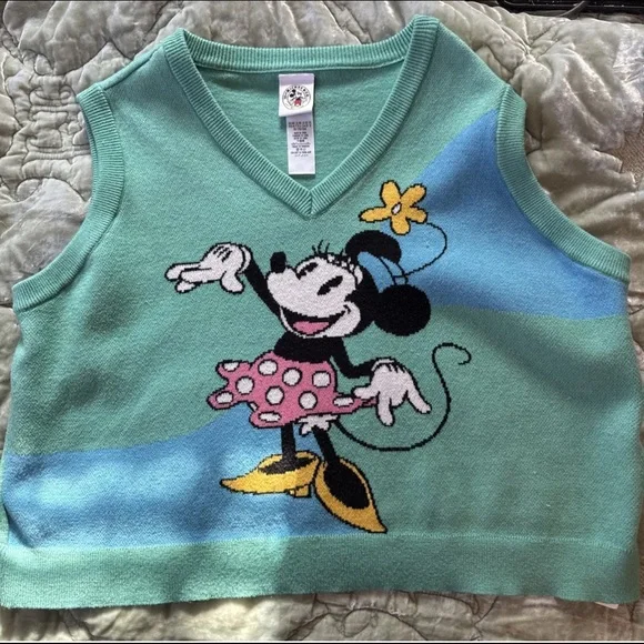 Disney Mickey & Co Minnie Knitted Sweater Vest - Picture 3 of 3